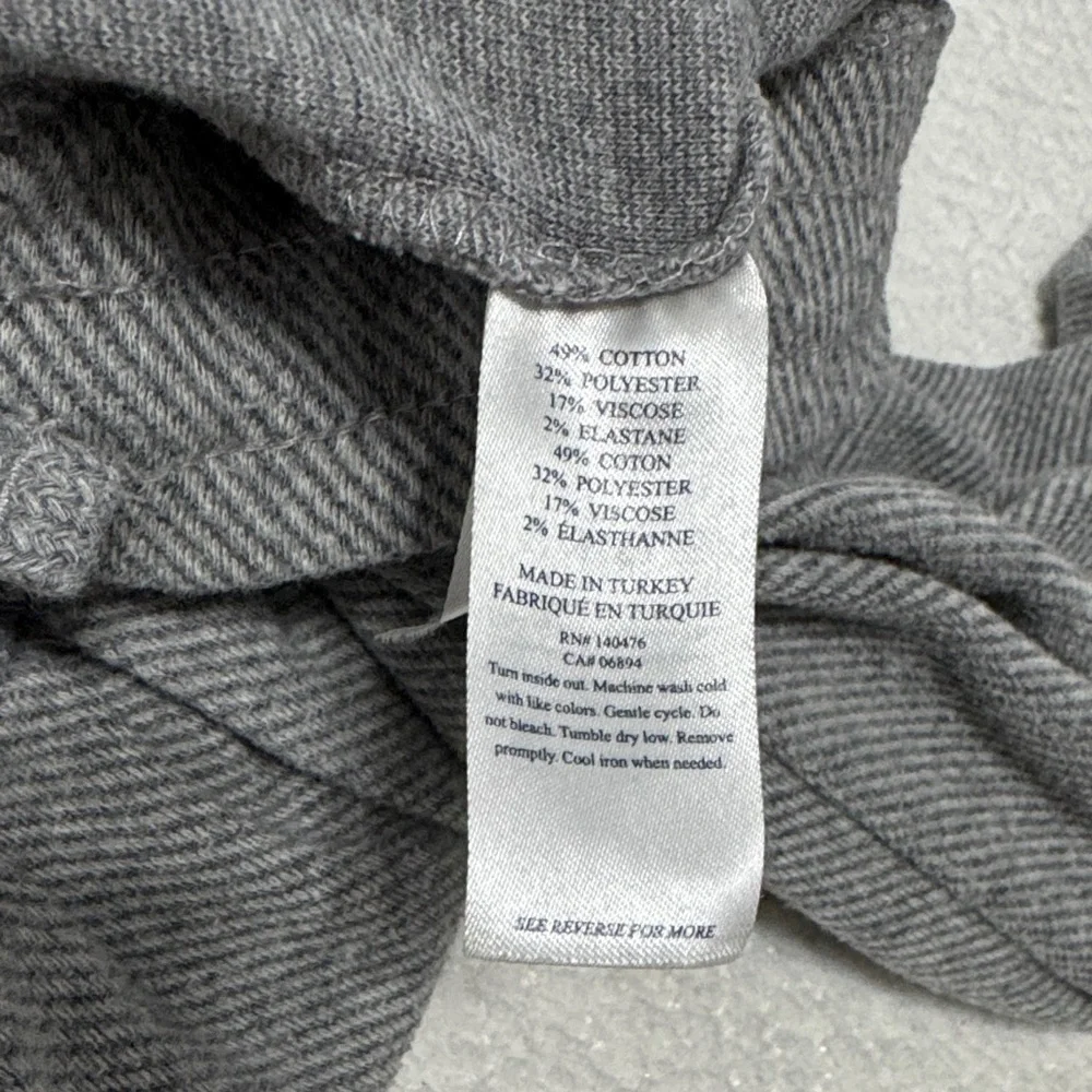 Faherty Heather Gray Joggers Sz XL